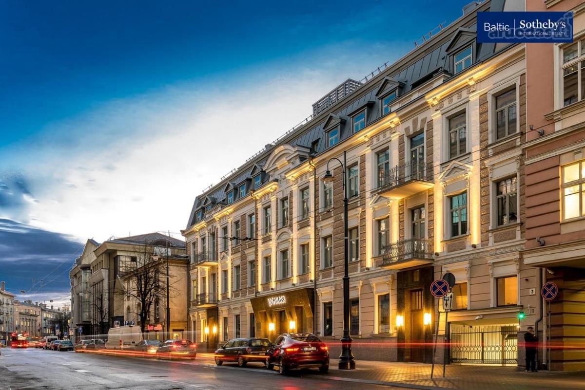 Jogailos Residence Peaceful Old Town Luxury 3 Bdr, 2 Bthr, Free Garage, Top-Speed Wifi Vilnius Bagian luar foto