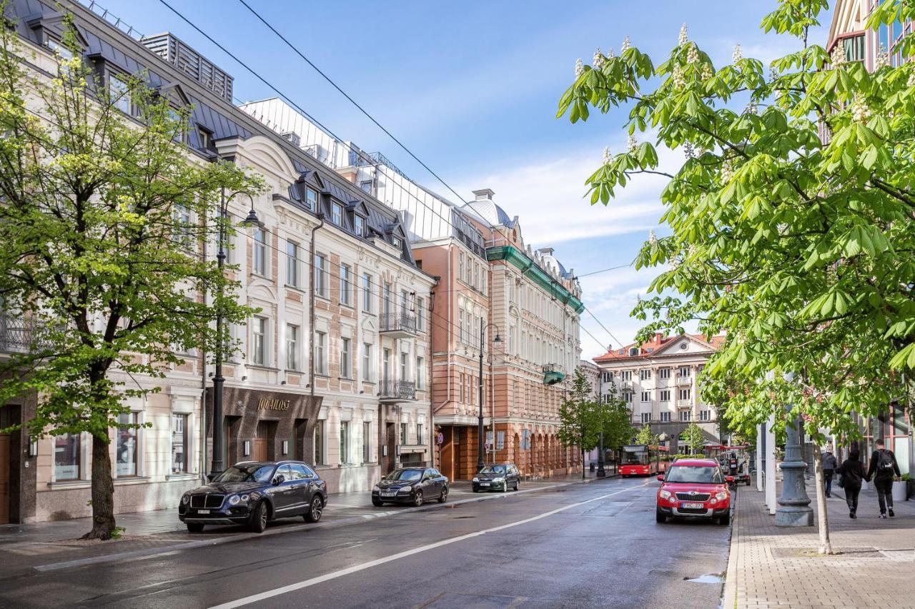 Jogailos Residence Peaceful Old Town Luxury 3 Bdr, 2 Bthr, Free Garage, Top-Speed Wifi Vilnius Bagian luar foto